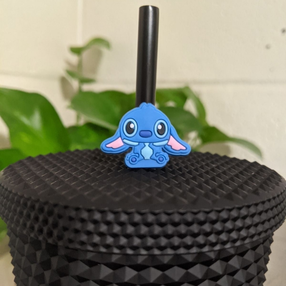 Stitch Straw Topper Starbucks